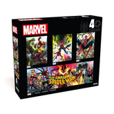 Buffalo 4in1 Multipack Puzzle - Marvel Spiderman-TCG Nerd